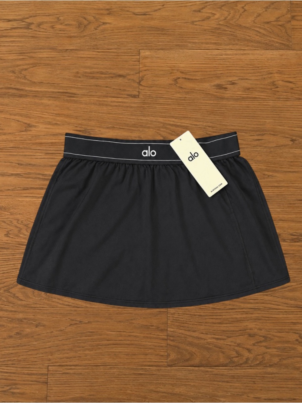 ALO Match Point Tennis Black Skirt Sizes XS,S